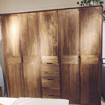 (net-red hot selling products) light extravagant and expensive bedroom must-have green environment-friendly pomp to the five-door wardrobe 215806