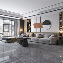  Dongpeng ceramic tile Modern simple marble film and television background wall large board living room new Chinese rock board light luxury floor wall brick