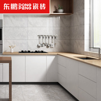 Dongpeng ceramic ash toilet tile wall tile kitchen tile non-slip wear-resistant floor tiles
