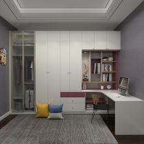 Orange Home-Armani 1 cloth pattern dark gray cabinet board modern simple Nordic style custom cabinet multi-color optional