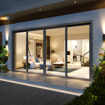 (Sincerity Deposit non-merchandise actual sale price) Paiya Paija Windows Silver Front Second-generation Two Rail Sliding Door