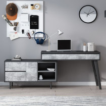 Eurasian Imperial nest simple modern rotating desk bookcase combination study student bedroom corner office computer desk