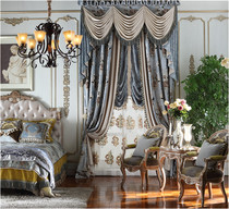Kimberly JBL European embroidery high-end luxury atmospheric bedroom living room custom curtain NB151717C-20