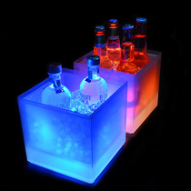 Bar light ice bucket LED beer frame Ingot ice bucket Champagne bucket Ice bucket KTV beer tray Commercial household