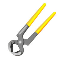 Nutcracker 6 inch nail starter woodworking nail puller shoe repair tool tip pliers 8 inch flat vise snail pliers