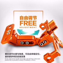 Domestic small horizon Kawasaki little Ninja motorcycle modified license plate holder Rear license plate holder turn signal short tail Shinobu