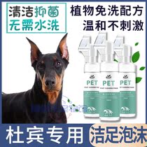 Dubin dedicated to nourishing pet pooch with clean foot foam washing foot deity Bacteriostatic No Scrub Paw Care Supplies