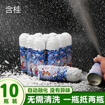 Simulation snowflake spray foam snow spray cans artificial artificial snow fake snow spray ribbon decoration Christmas photo props