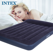 INTEX双人折叠充气床户外露营床垫加大气垫床加厚家用单人旅行床