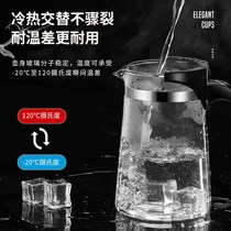Piaoyi Cup bubble teapot glass teapot one-key filter tea cup household tea maker heat-resistant kung fu tea set