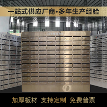 (Free sample)Community letter box stainless steel outdoor custom outdoor intelligent multi-storey villa mailbox hanging wall