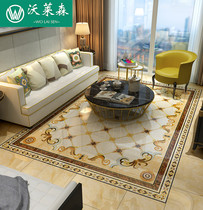 New European-style micro-stone living room puzzle parquet floor tiles aisle restaurant 800X800 floor tiles unlimited spell Center