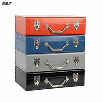 Toolbox iron box car toolbox Special thick iron box power tool iron box large space discharge pick