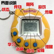 Send battery new pet game machine handheld electronic pet machine nostalgic video game machine first look at the detailed description