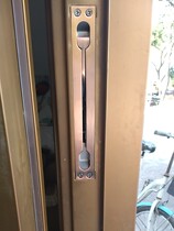 Security door heaven and earth dark pins primary-secondary stainless steel middle control bolt door fireproof door double open door invisible