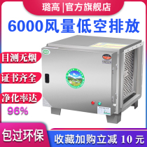 Low Altitude Discharge Oil Smoke Purifier 6000 Air Volume Commercial Hotel Kitchen Dining Barbecue Environmental Protection Inspection Purifier