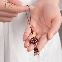 Park Chang Natural Purple Cloud Lock Mobile Chain Male Wax Personality Creative U Disk Wall Chain Short Lady