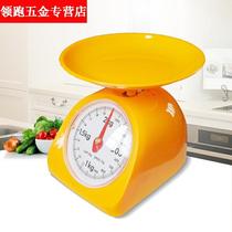 Primary school students kg weighing plate scale Childrens teaching aids special teaching plate scale carbon spring scale small food scale mini thin 