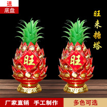  Wanglai sugar tower lotus lamp step by step Southern Fujian Taiwan Chaoshan worship offering Buddha creative hand-made offering ornaments