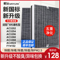 Adapting Philips air purifier filter FY3137 AC3252 3254 AC3256 3260 filter element