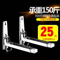 Microwave oven bracket shelving Wall-mounted Stainless Steel Oven Rack Hardware Hanging Pendant Containing Bracket Bay