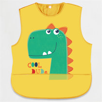 Baby dining coat baby Autumn thin bib clothes waterproof long sleeve rice pocket anti-dressing children painting apron