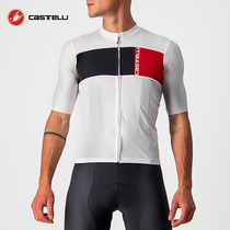 Scorpion Castelli Male Career Tailoring Summer Web Weave Speed Dry Breathable Riding Suit Short Sleeve Blouse 4522023