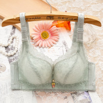 Baby cotton sexy womens underwear gathers without steel ring small breast lace medium thickness bra pull back