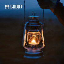 Export German outdoor camping self driving atmosphere retro Silver Fire hand vintage 276 kerosene lamp non-feuerhand