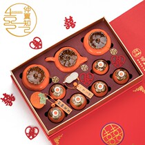 Creative wedding gifts to send newcomers to hand tea set high-end girlfriends bride newlyweds practical engagement