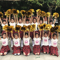 Cheerleading cheerleader flower dance flower ball square dance flower ball school cheerleading performance props holding flowers