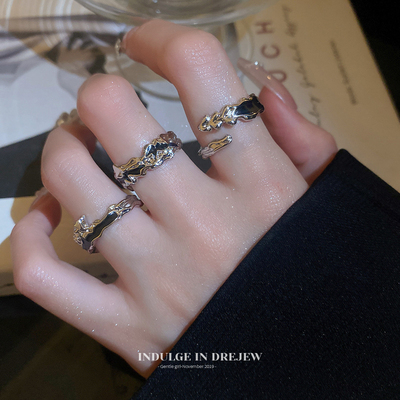 taobao agent One size small design ring, advanced sophisticated accessory, on index finger, high-quality style