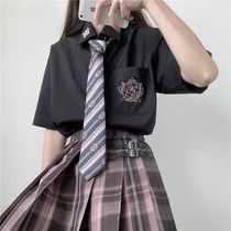 Song of the Polar night jk uniform skirt genuine full set of summer childrens Japanese original college style skirt suit pleated skirt