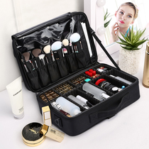 Cosmetic bag female large capacity new portable portable makeup artist with makeup multi-function travel cosmetics storage bag