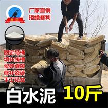 White Cement Pure White Cement Waterproof Super Stick Tough Quick Dry Fine Smooth White Ash