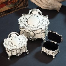 European metal crafts jewelry box box small high-grade jewelry storage box Palace Russian wedding gifts