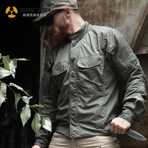Archon Scout Tactical Shirt Men Long Sleeve Outdoor Breathable Military Fan Pocket Shirt Spring and Autumn Tactical Coat