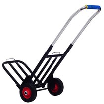 Hand drawn car folding portable stainless steel two-wheel pull small trailer pull truck buy vegetable shopping cart heavy luggage cart