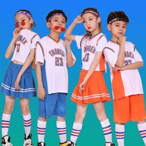 61 Childrens La La exercise cheerleading Jazz Hip hop street dance Primary and secondary school sports games competition performance costume