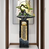 Fake Mountain Fountain Stream Water Water Cycle Merchants Office Joe relocating tea room New residence Living room Wind Waterball Landscape