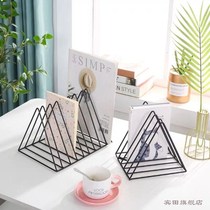 Vinyl record rack classical nostalgic LP record storage rack vinyl disc storage box CD rack storage rack