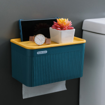 Simple striped tissue box household toilet paper paper storage box toilet toilet toilet paper rack toilet toilet toilet paper rack toilet