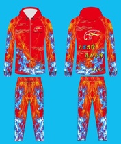 Fire blue blade team assault suit suit