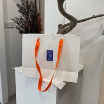 Clothing store mens and womens tote bags custom paper bags custom shoebox bags high-end gift shopping bags custom printed LOGO