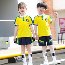 Primary school uniforms summer childrens class uniforms summer short-sleeved sportswear Academy style kindergarten Garden uniforms