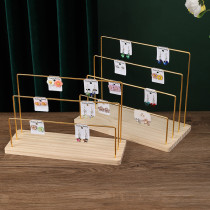 Elegant earring storage display rack Creative earring rack earring jam can be hung jewelry jewelry live display rack