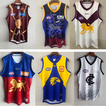 AFL Australia 2021 Brisbane Home and Away Indigenous Lions Team Vest rugby shirt Mens rugby