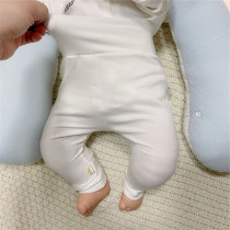 Newborn baby beats bottom pants outside wearing baby long pants pure cotton large pp pants spring autumn clothes air conditioning pants high waist and belly protection pants