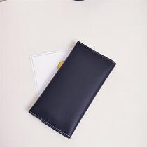 Womens two fold long wallet deer head bag capacity national hand 2018 new ladies wallet ultra-thin girls big money clip