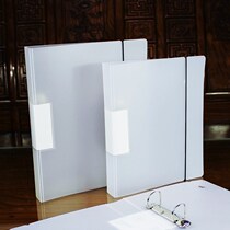 Sand pp folder 2-hole folder A4 B5 A5 binder two-hole test paper finishing clip two-hole punching clip